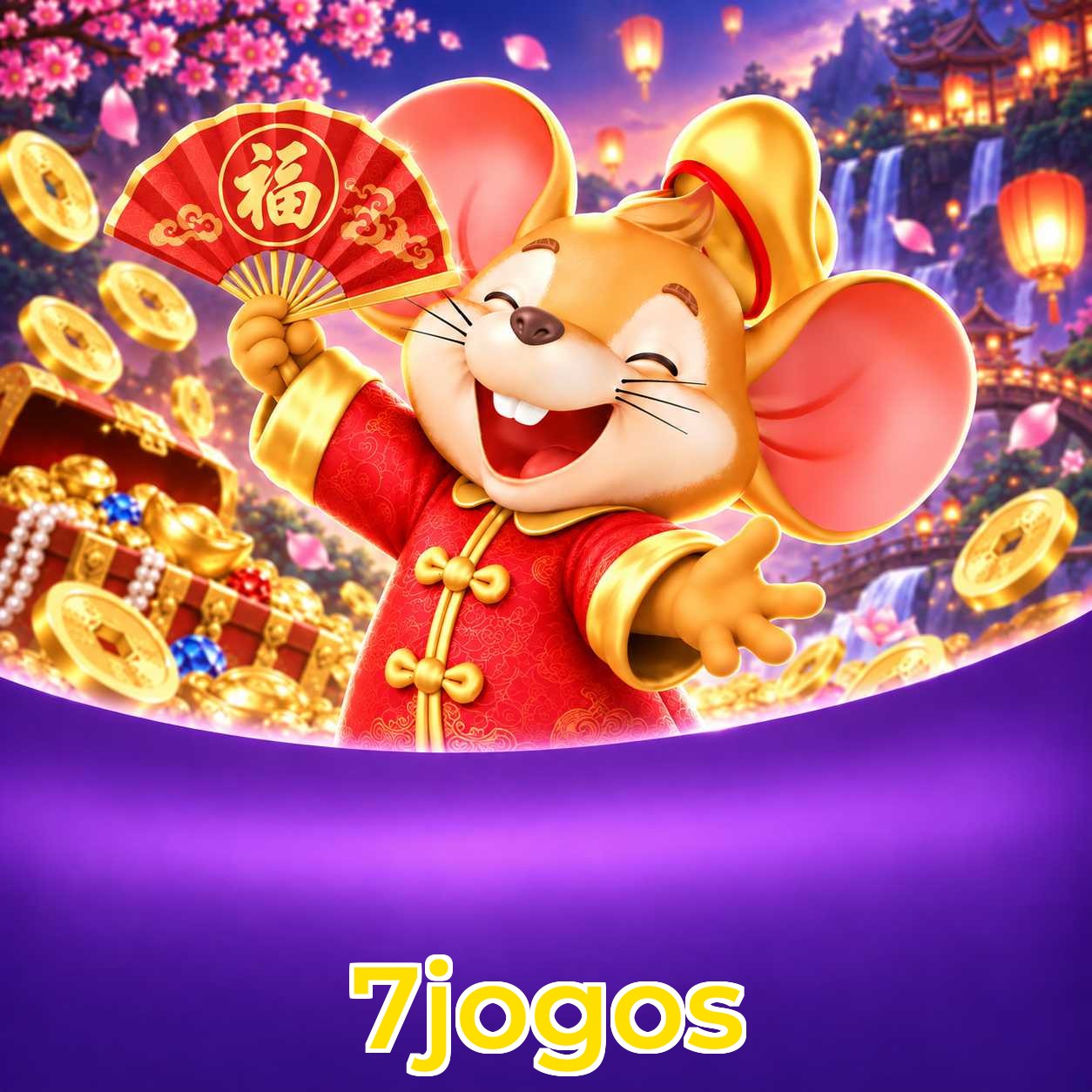 Aplicativo 7jogos para Android e iOS com interface completa